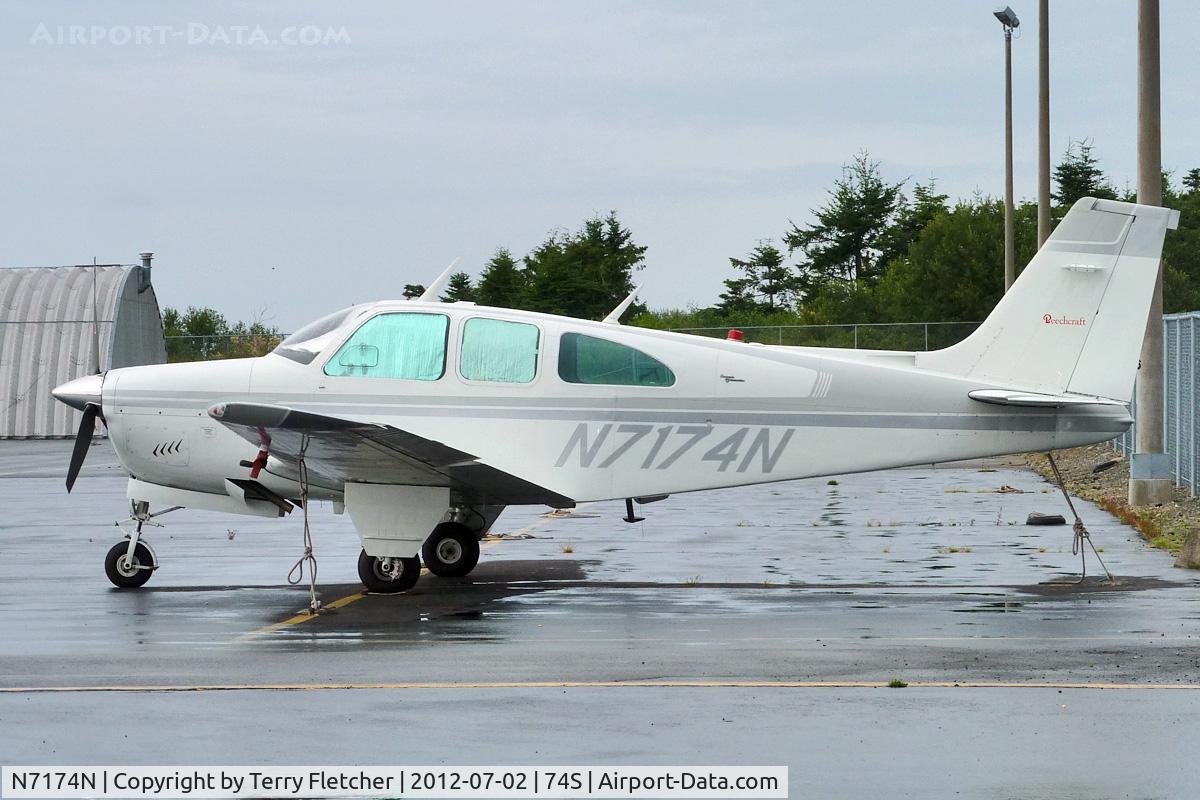 N7174N, 1968 Beech E33 Bonanza C/N CD-1145, 1968 Beech E33, c/n: CD-1145