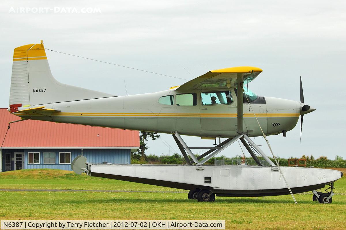 N6387, 1977 Cessna A185F Skywagon 185 C/N 18503334, 1977 Cessna A185F, c/n: 18503334 at Oak Harbor