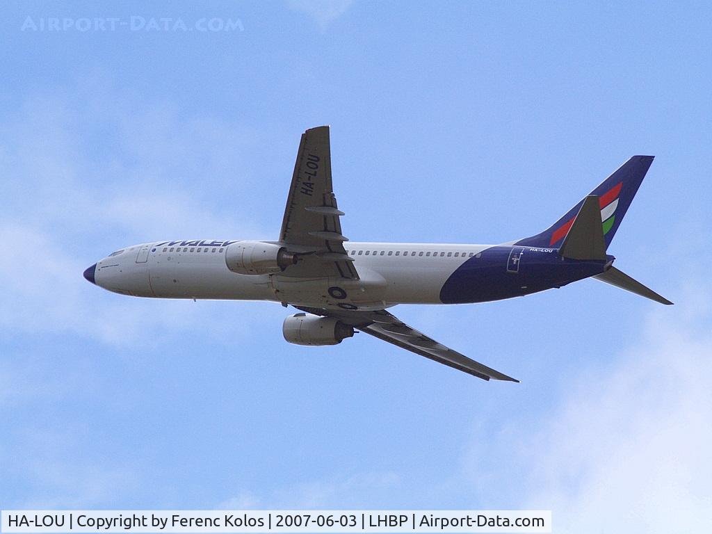 HA-LOU, 2005 Boeing 737-8Q8 C/N 30684, Ferihegy