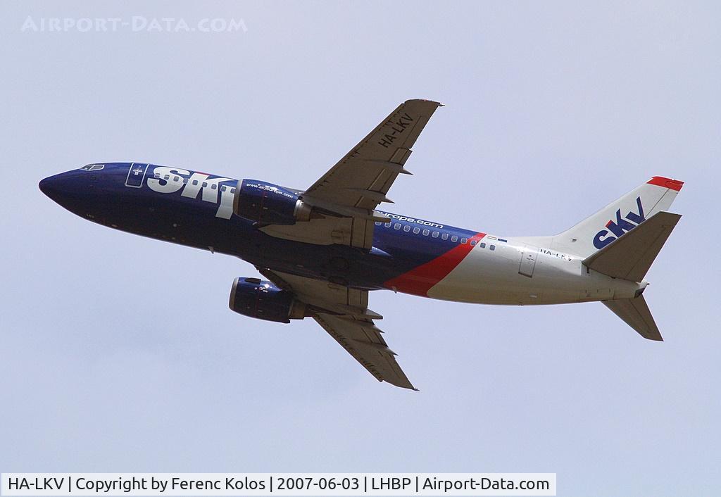 HA-LKV, 1998 Boeing 737-33V C/N 29333, Ferihegy