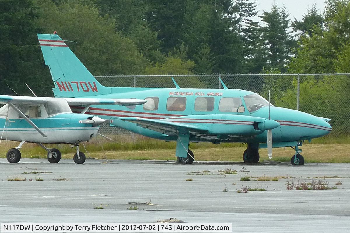 N117DW, Piper PA-31-310 Navajo C/N 31-451, Piper PA31-310, c/n: 31-451 at Anacortes