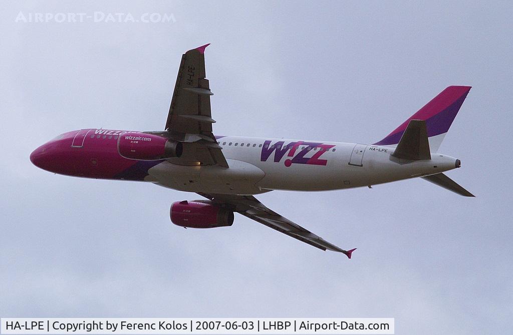 HA-LPE, 2002 Airbus A320-233 C/N 1892, Ferihegy
