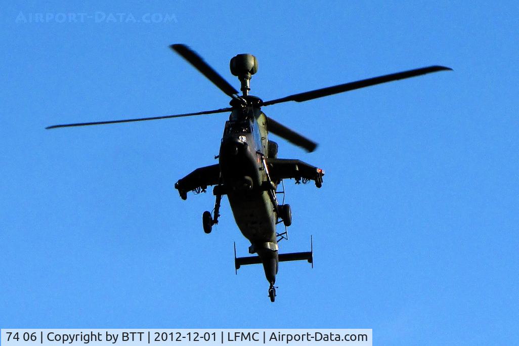 74 06, Eurocopter EC-665 Tiger UHT C/N 1006, Low pass flight