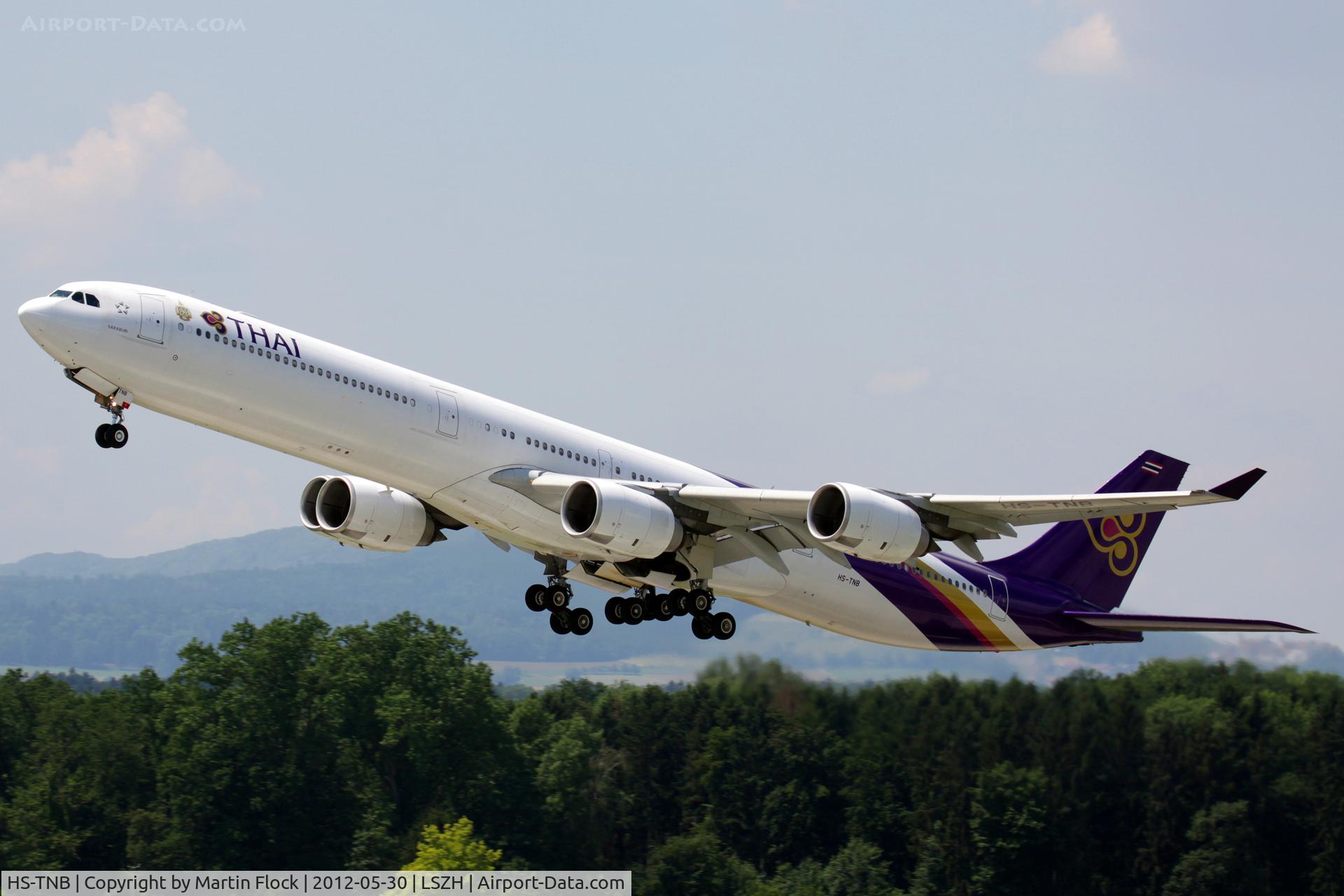 HS-TNB, 2005 Airbus A340-642 C/N 681, .....