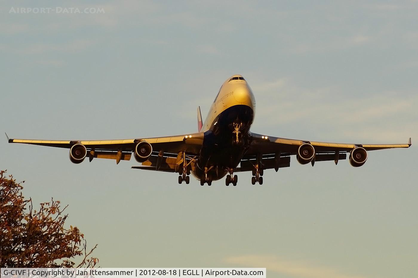 G-CIVF, 1995 Boeing 747-436 C/N 25434, G-CIVF @ EGLL