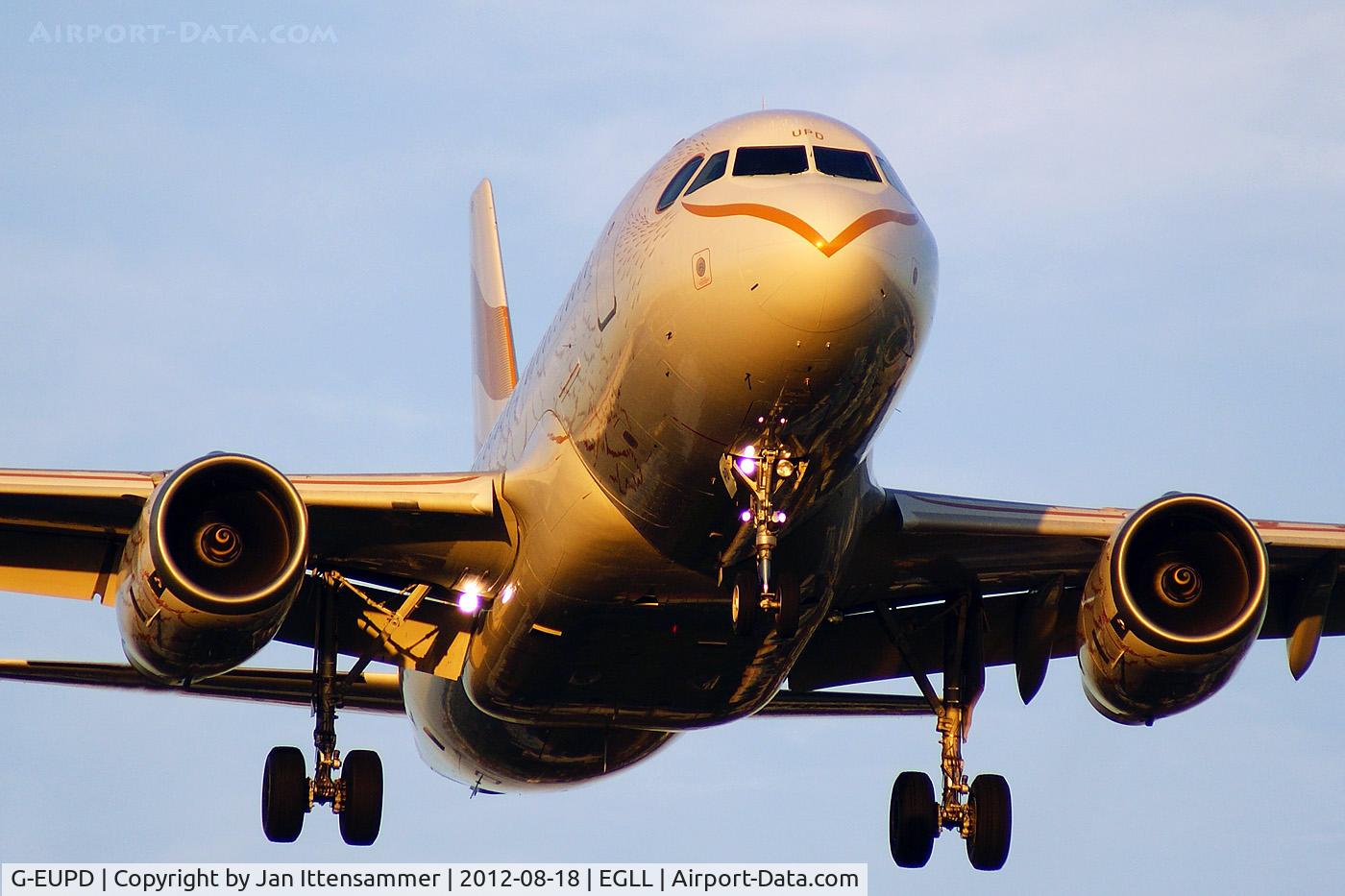 G-EUPD, 1999 Airbus A319-131 C/N 1142, G-EUPD @ EGLL
