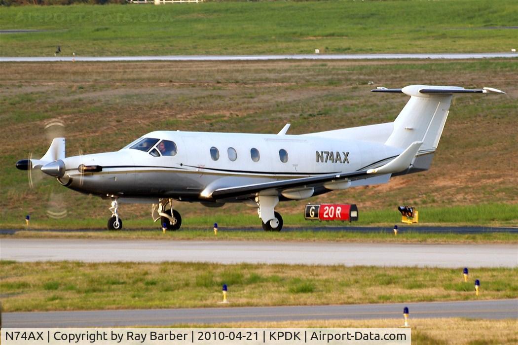 N74AX, 1996 Pilatus PC-12 C/N 149, Pilatus PC-12 [149] Atlanta-Dekalb Peachtree~N 21/04/2010.