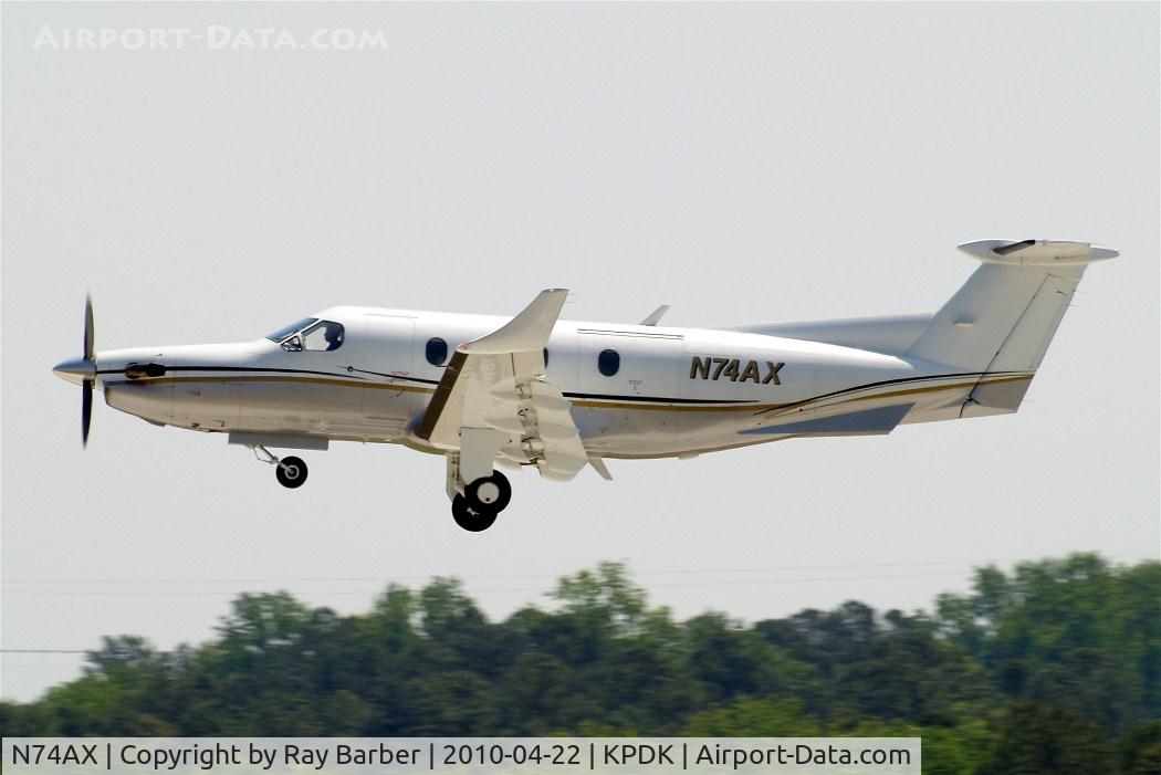 N74AX, 1996 Pilatus PC-12 C/N 149, Pilatus PC-12 [149] Atlanta-Dekalb Peachtree~N 22/04/2010.