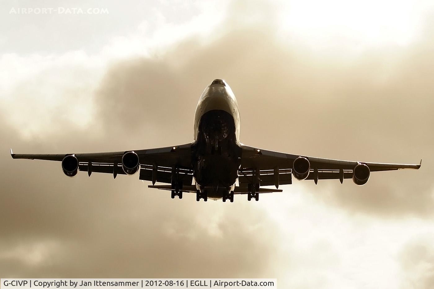 G-CIVP, 1998 Boeing 747-436 C/N 28850, G-CIVP @ EGLL