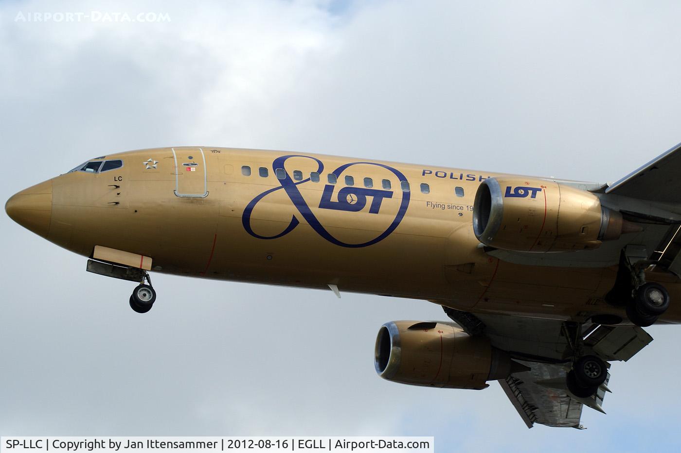 SP-LLC, 1993 Boeing 737-45D C/N 27157, SP-LLC @ EGLL