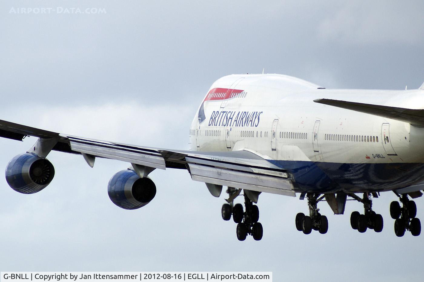 G-BNLL, 1990 Boeing 747-436 C/N 24054, G-BNLL @ EGLL