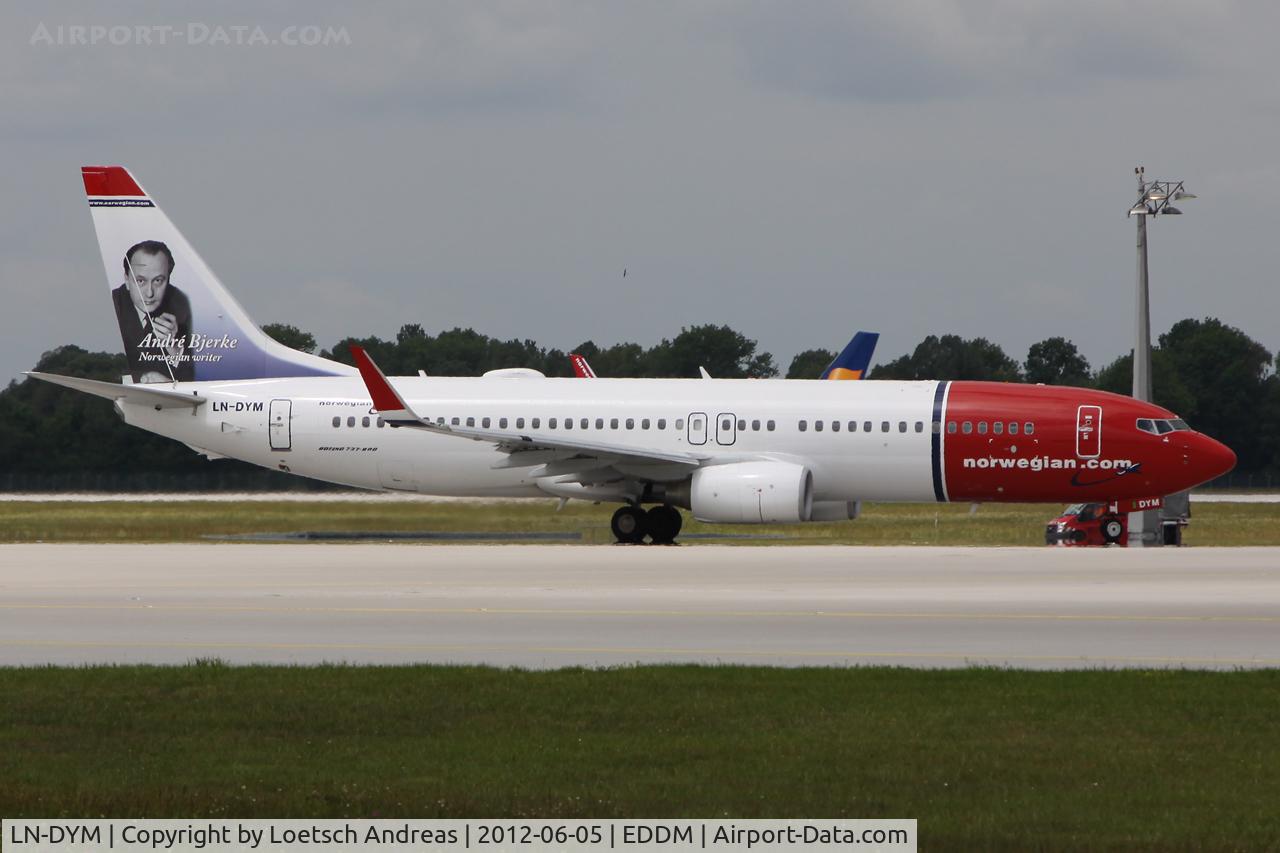LN-DYM, 2011 Boeing 737-8JP C/N 39005, Norwegian