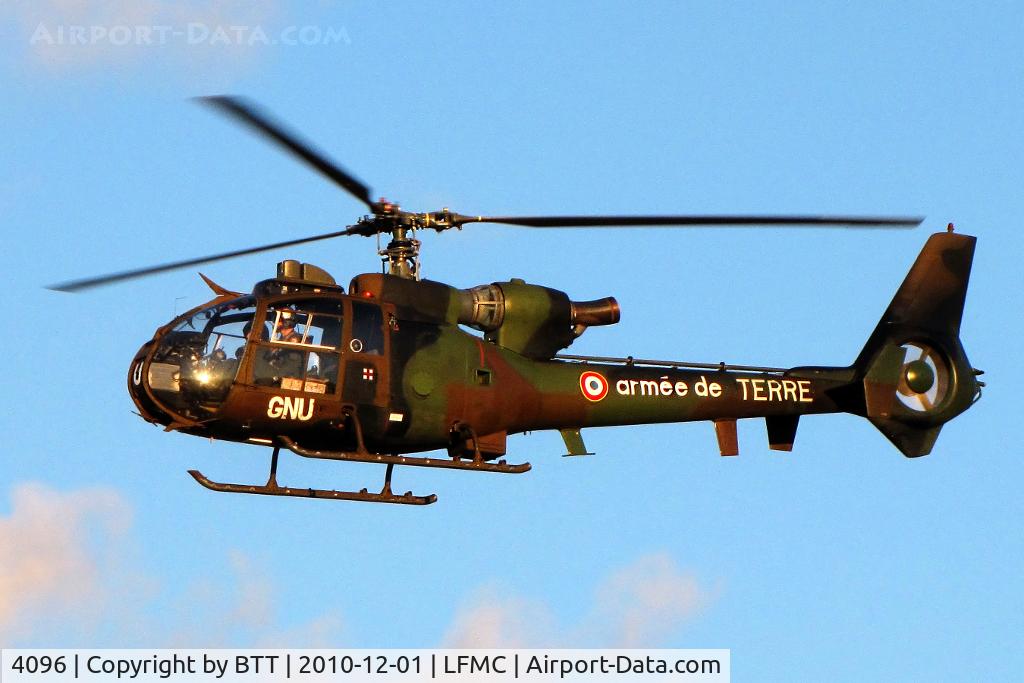 4096, Aérospatiale SA-342M Gazelle C/N 2096, Training flight