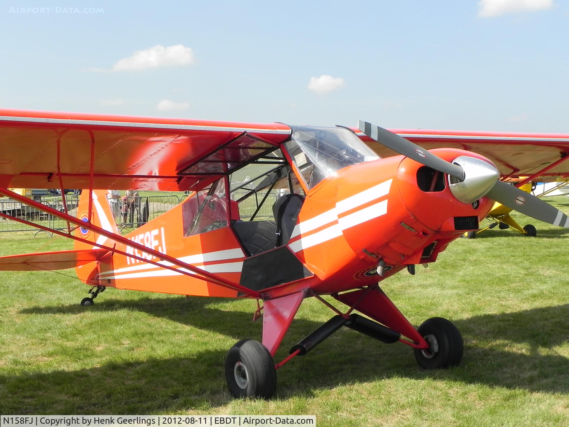 N158FJ, 1965 Piper PA-18-150 Super Cub C/N 18-8312, Oldtimer Fly In Schaffen Diest  , Belgium ,  August 2012