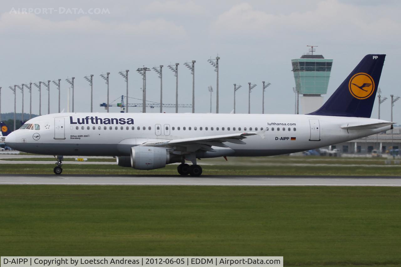 D-AIPP, 1990 Airbus A320-211 C/N 110, 