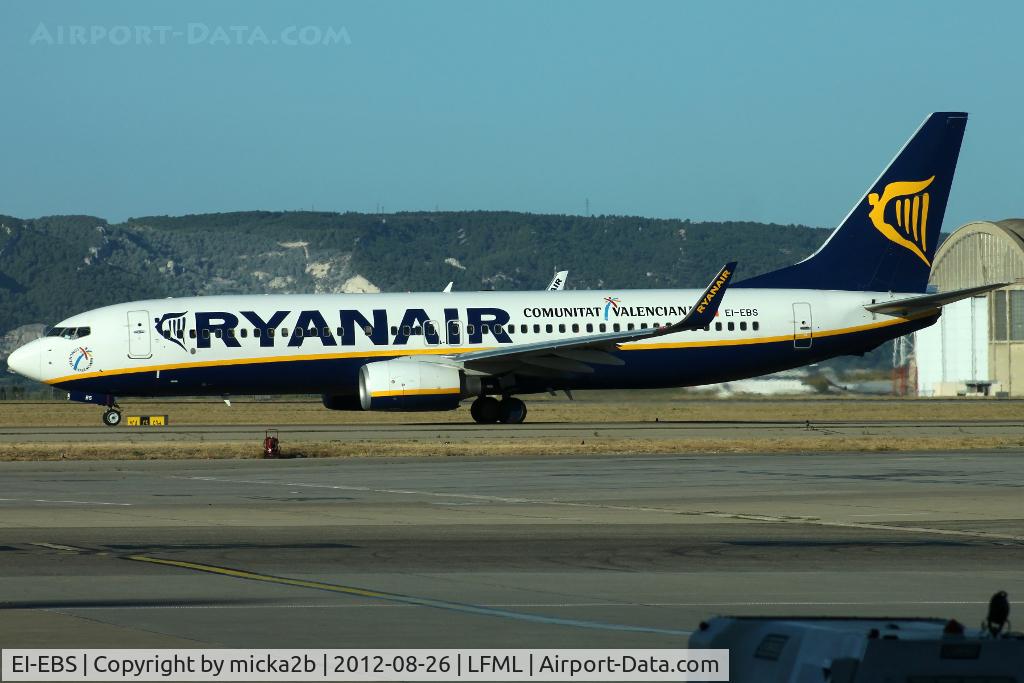 EI-EBS, 2009 Boeing 737-8AS C/N 35001, Taxiing
