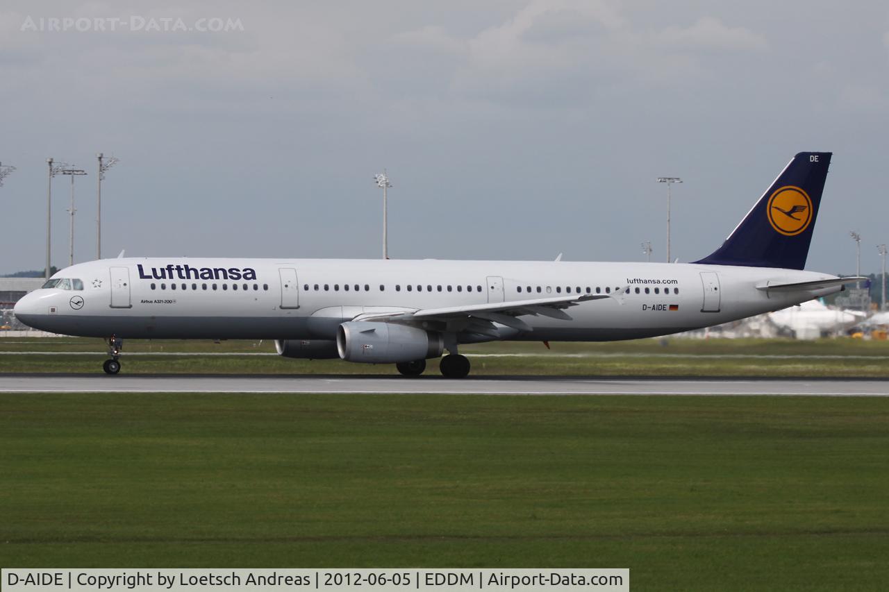 D-AIDE, 2011 Airbus A321-231 C/N 4607, Lufthansa