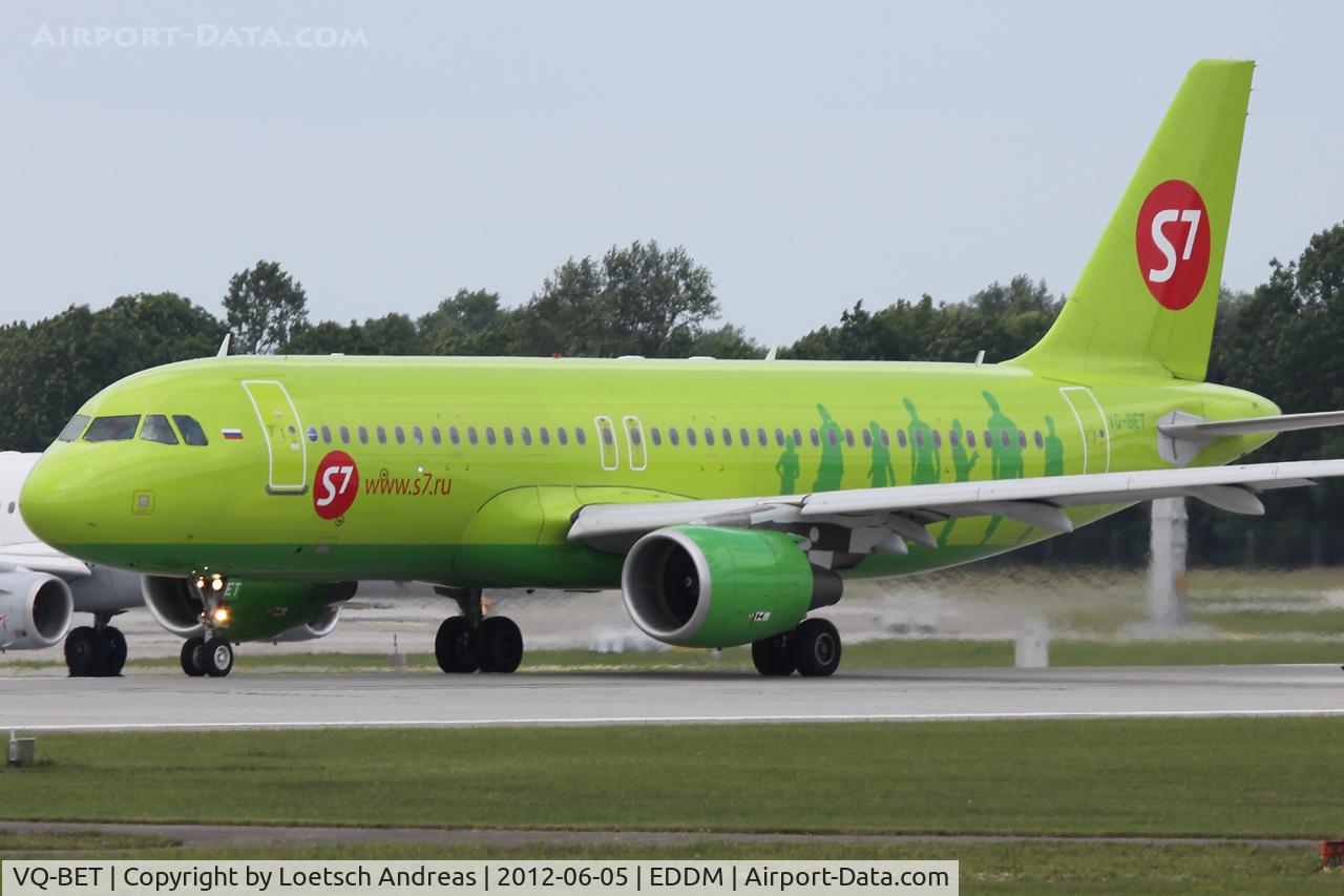 VQ-BET, 2009 Airbus A320-214 C/N 4150, S7 - Russian