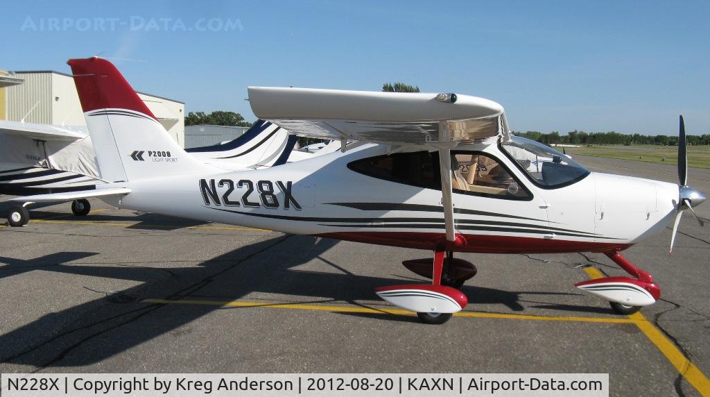 N228X, 2012 Tecnam P-2008 C/N 051, TL Ultralight TL-3000 Sirius on the line.