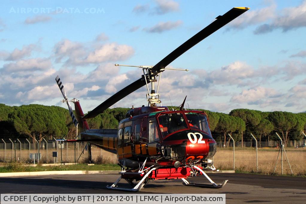 C-FDEF, 1969 Bell 205A-1 C/N 30038, Home base Le Luc