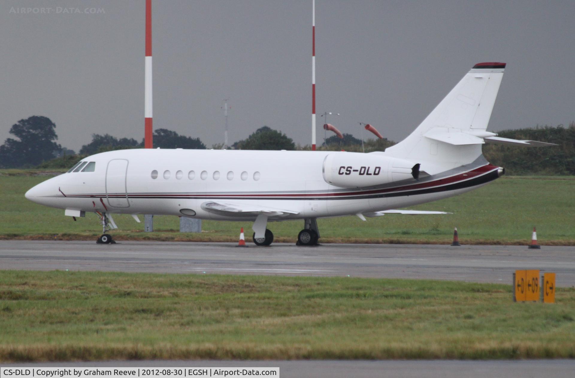 CS-DLD, 2007 Dassault Falcon 2000EX C/N 109, Parked at Norwich.