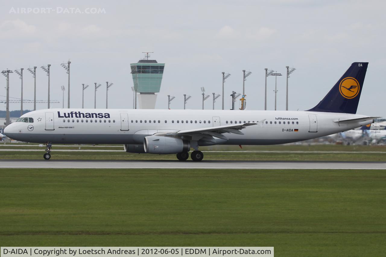 D-AIDA, 2010 Airbus A321-231 C/N 4360, Lufthansa
