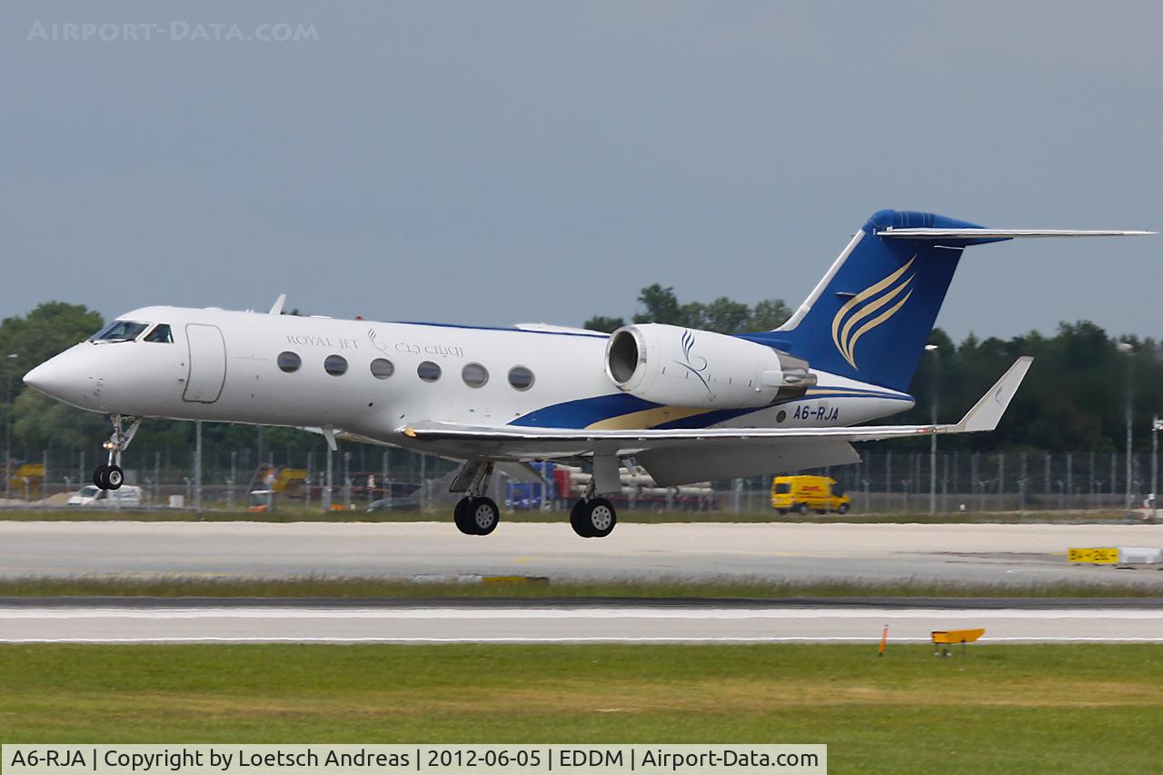 A6-RJA, 2003 Gulfstream Aerospace G-IV C/N 1503, Royal Jet