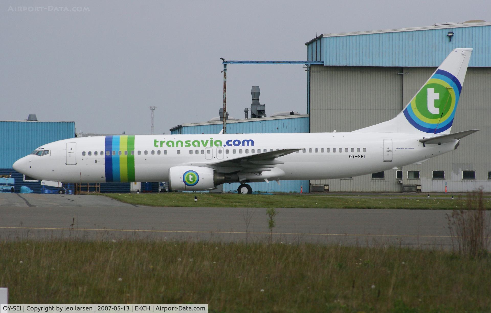 OY-SEI, 1999 Boeing 737-85H C/N 29445, OY-SEI in Transavia c/s CPH 13.5.07