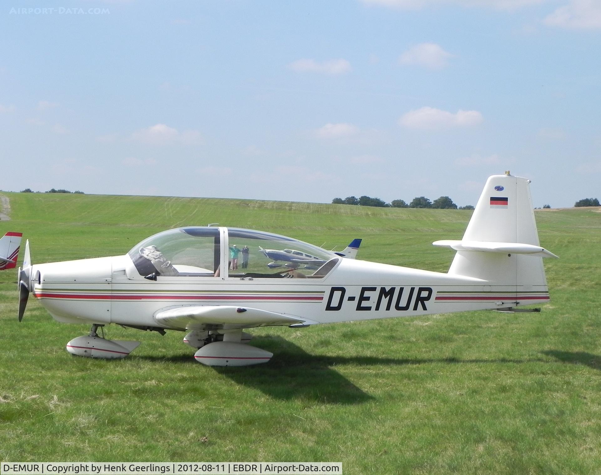 D-EMUR, Sportavia-Putzer RS-180 Sportsman C/N 6008, Oldtimer Fly In Schaffen Diest  , Belgium ,  August 2012