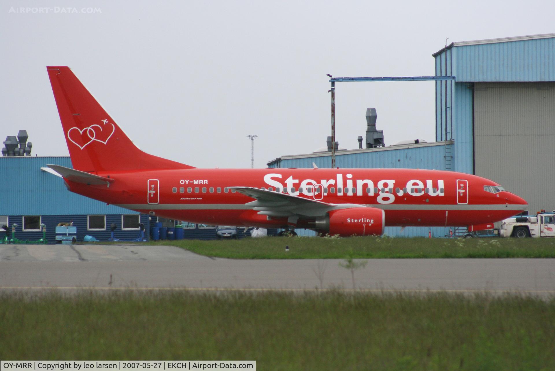 OY-MRR, 2007 Boeing 737-7K9 C/N 34402, Copenhagen Kastrup 27.5.07