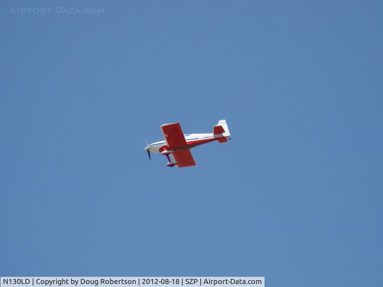 N130LD, 2009 Ayers James E LESS DRAG SPECIAL C/N 1, 2009 Ayers LESS DRAG SPECIAL, Lycoming IO-540-D4B5 260 Hp, 4 blade scimitar prop, high speed pass over 26