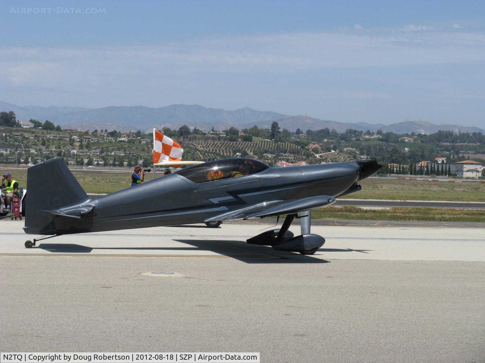 N2TQ, 1998 Harmon Rocket C/N 4236, 1998 Quist RV-4 HARMON ROCKET, Lycoming IO-540 260 Hp, taxi back