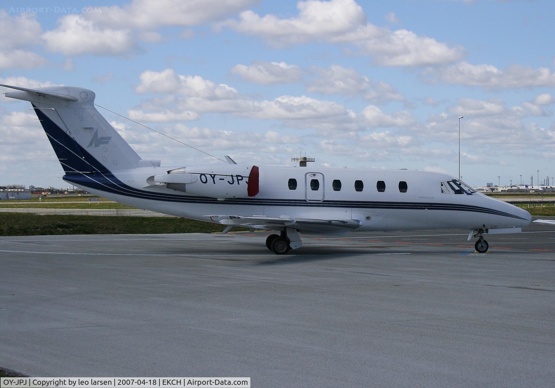 OY-JPJ, 1981 Cessna 650 Citation III C/N 650-0060, Copenhagen Kastrup 18.4.07