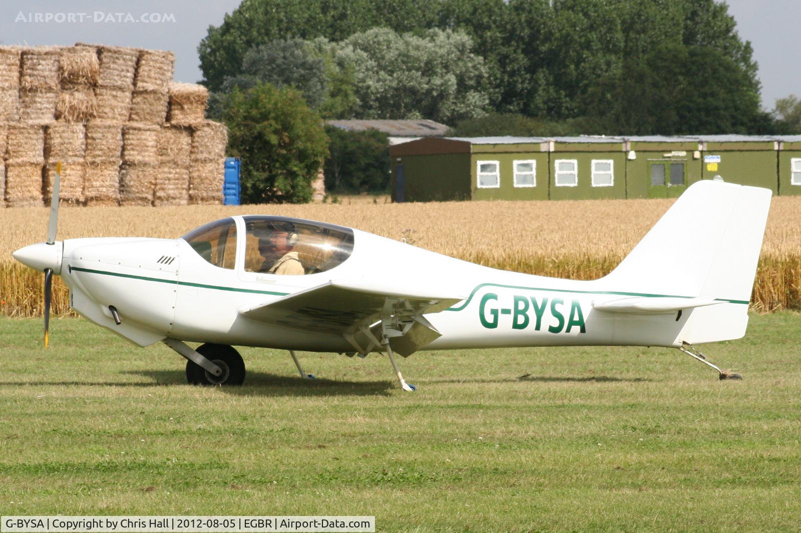 G-BYSA, 2000 Europa XS Monowheel C/N PFA 247-13199, The Real Aeroplane Club's Summer Madness Fly-In, Breighton