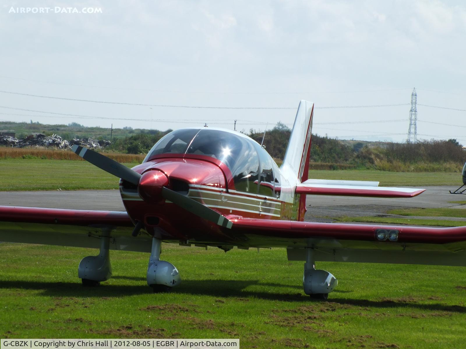 G-CBZK, 2002 Robin DR-400-180 Regent Regent C/N 2543, The Real Aeroplane Club's Summer Madness Fly-In, Breighton