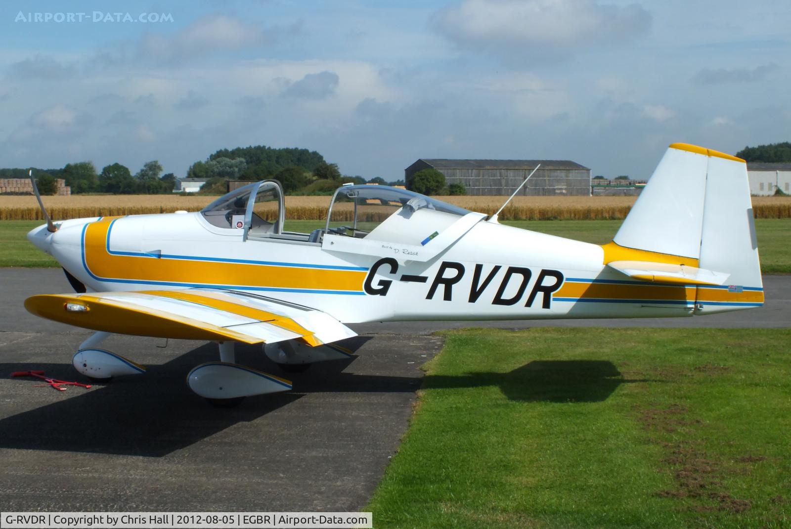 G-RVDR, 2001 Vans RV-6A C/N PFA 181A-13098, The Real Aeroplane Club's Summer Madness Fly-In, Breighton