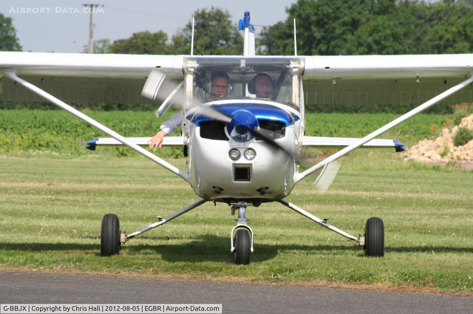 G-BBJX, 1974 Reims F150L C/N 1017, The Real Aeroplane Club's Summer Madness Fly-In, Breighton