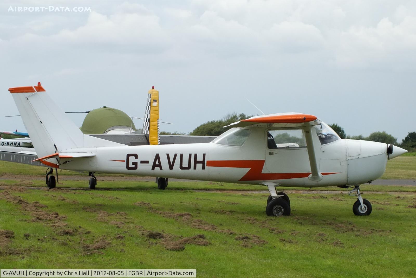 G-AVUH, 1967 Reims F150H C/N 0244, The Real Aeroplane Club's Summer Madness Fly-In, Breighton