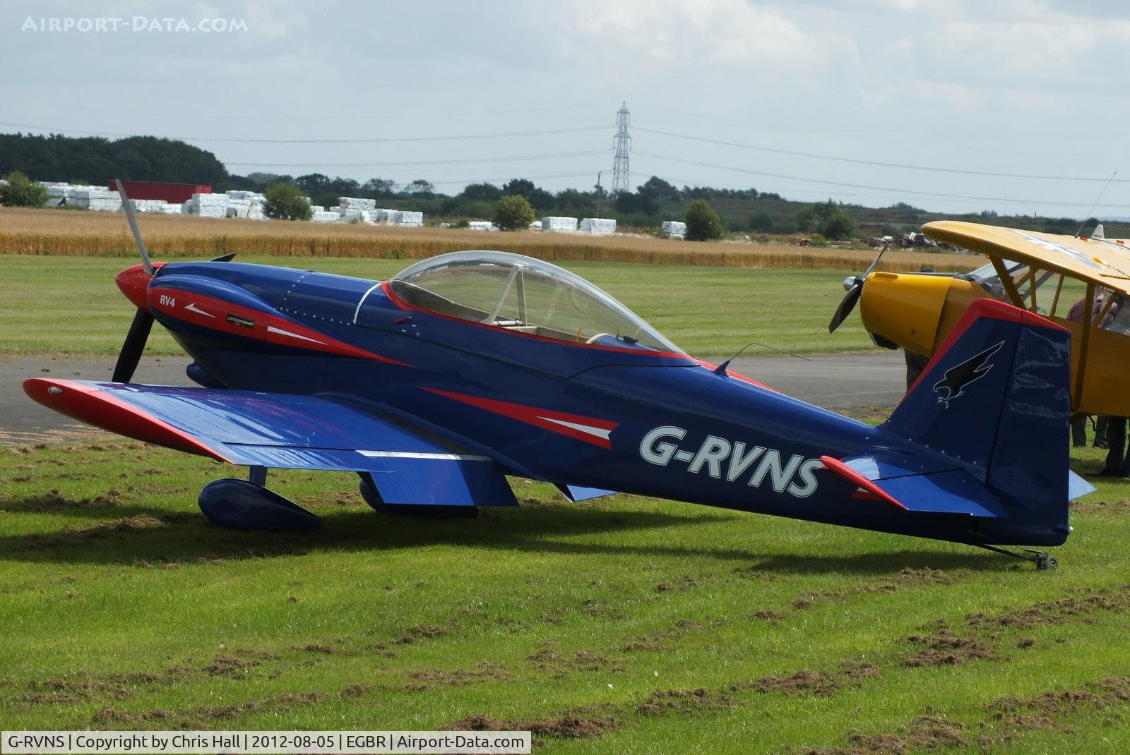 G-RVNS, 2003 Vans RV-4 C/N PFA 181-12443, The Real Aeroplane Club's Summer Madness Fly-In, Breighton