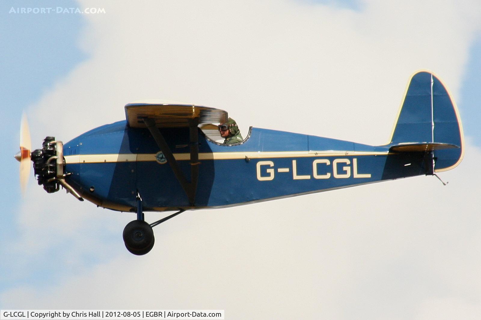 G-LCGL, 1993 Comper CLA7 Swift Replica C/N PFA 103-11089, The Real Aeroplane Club's Summer Madness Fly-In, Breighton