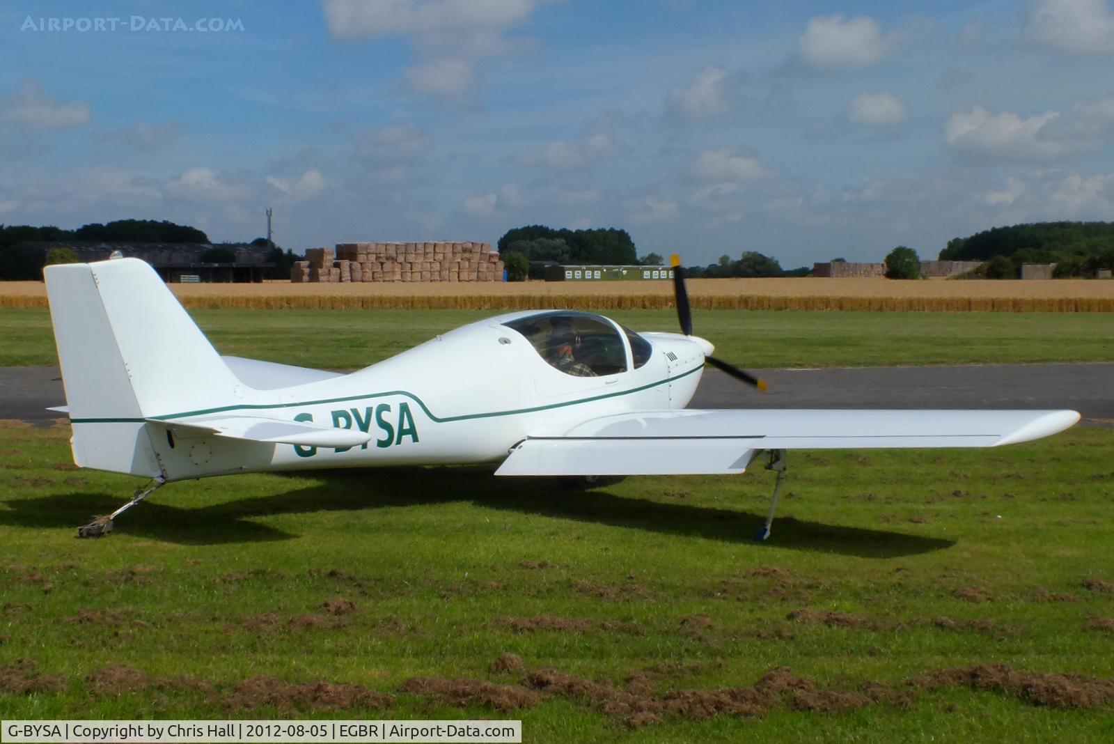 G-BYSA, 2000 Europa XS Monowheel C/N PFA 247-13199, The Real Aeroplane Club's Summer Madness Fly-In, Breighton