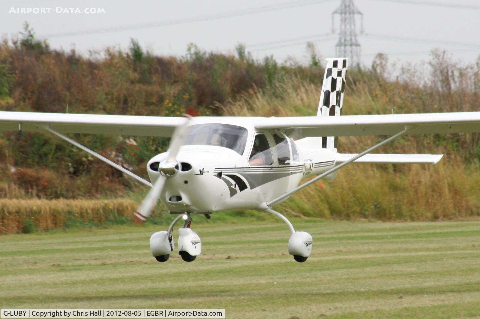 G-LUBY, 2006 Jabiru J430 C/N PFA 336-14605, The Real Aeroplane Club's Summer Madness Fly-In, Breighton