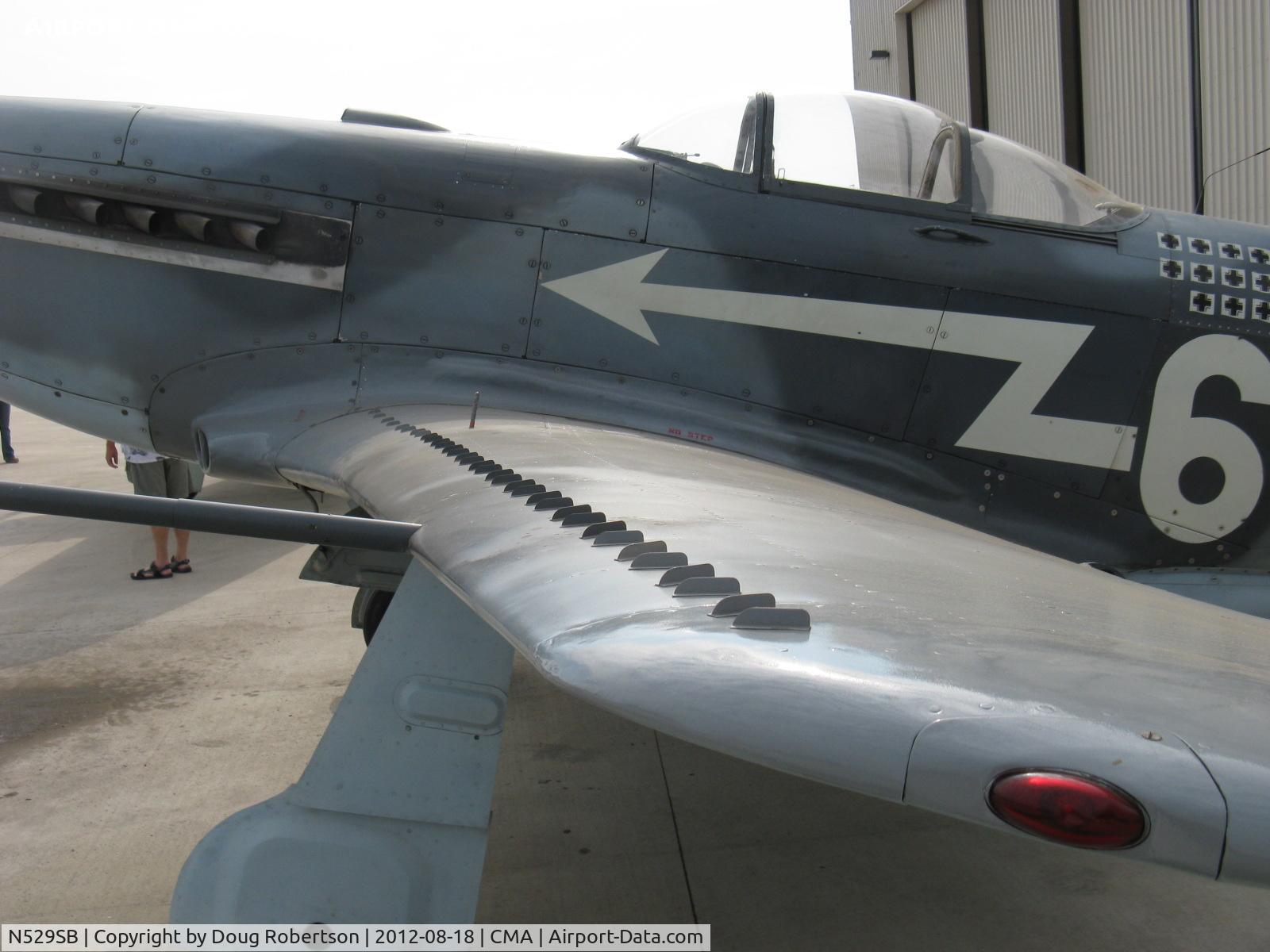 N529SB, 1945 Yakovlev Yak-3M C/N 0470104, 1945 Yakovlev YAK-3M, Klimov VK-105 PF-2 V-12 1,300 Hp replica with Micro vortex generators on aluminum wings vice wood wings of original, Experimental class