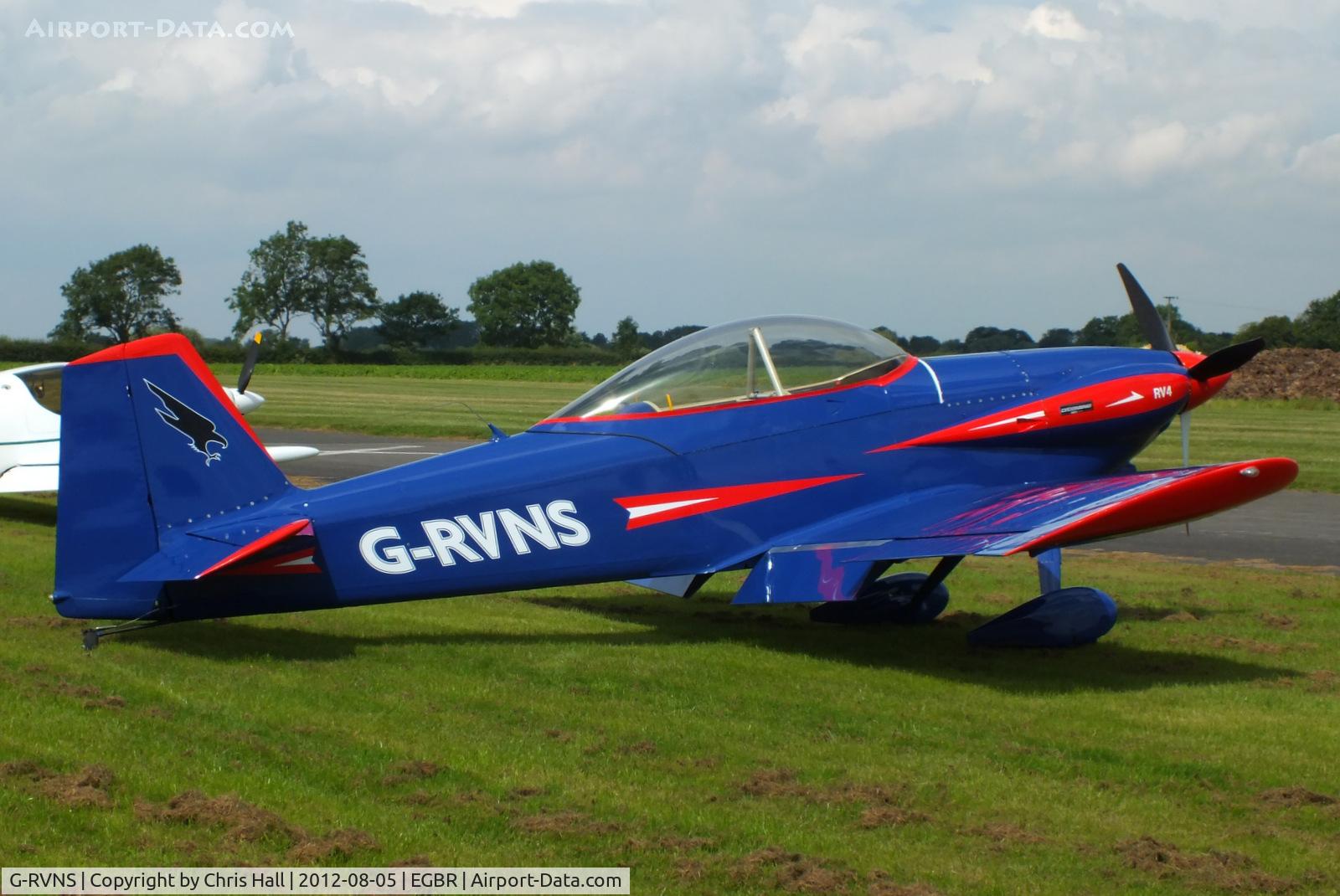 G-RVNS, 2003 Vans RV-4 C/N PFA 181-12443, The Real Aeroplane Club's Summer Madness Fly-In, Breighton