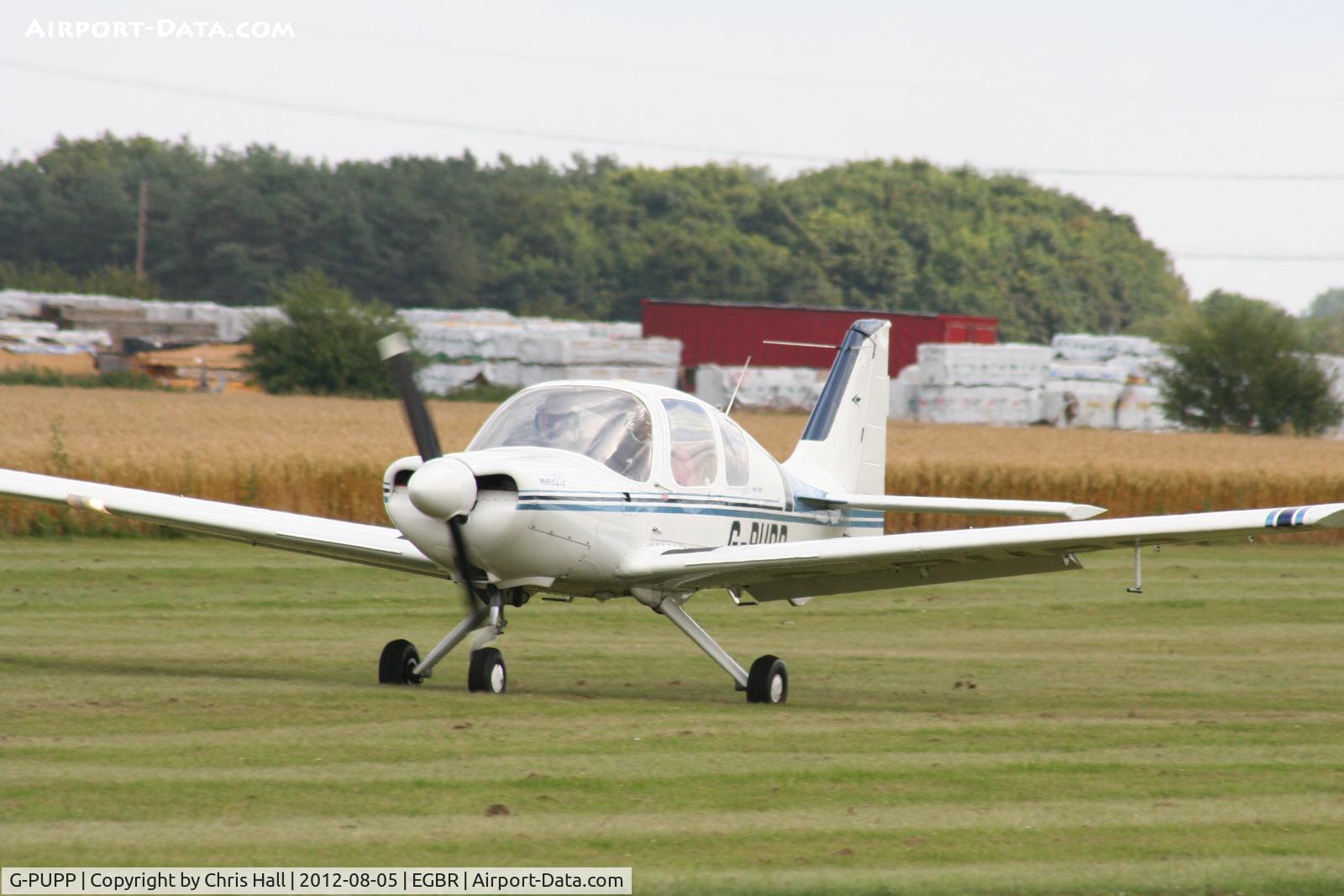 G-PUPP, 1973 Beagle B-121 Pup Series 2 (Pup 150) C/N B121-174, The Real Aeroplane Club's Summer Madness Fly-In, Breighton