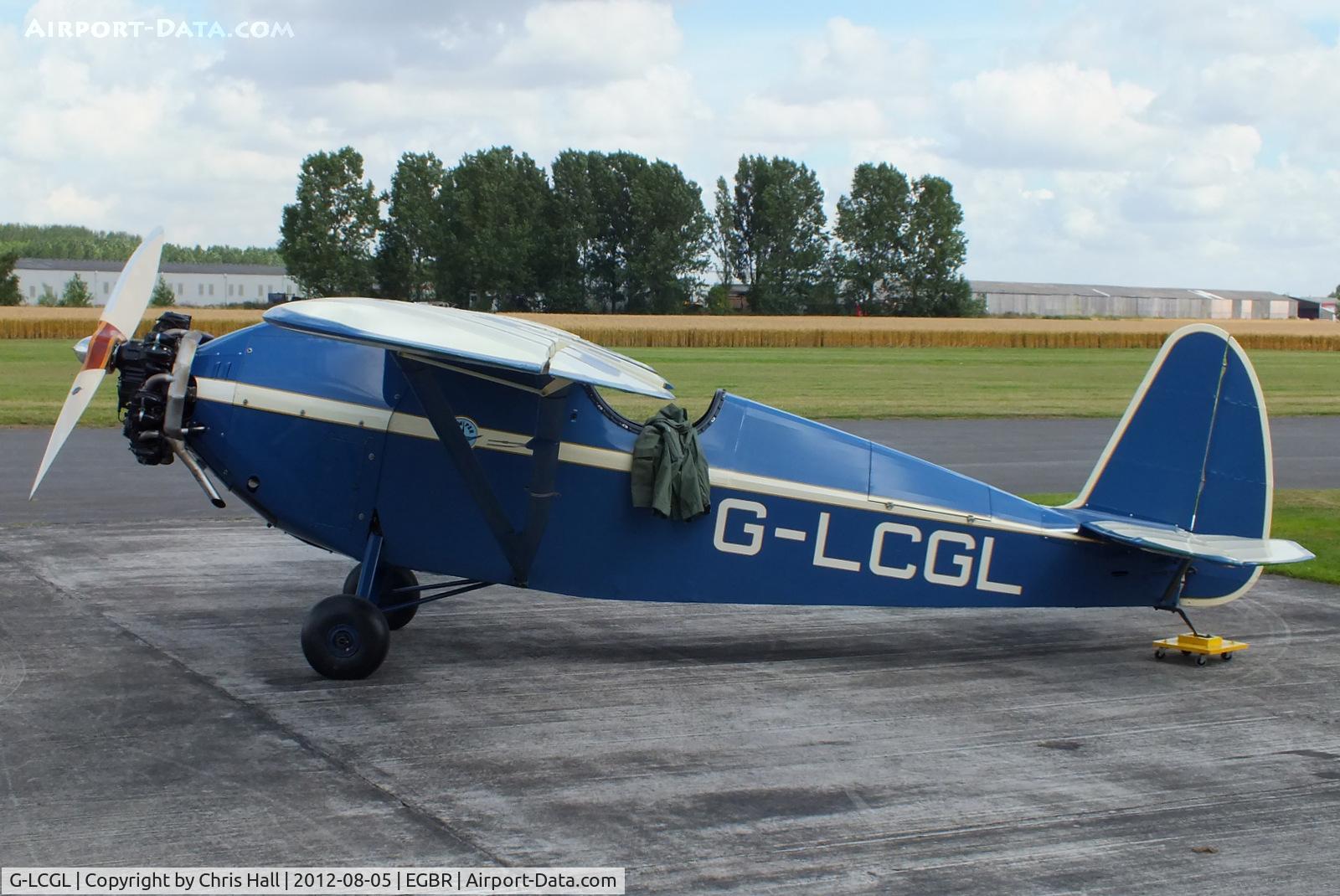 G-LCGL, 1993 Comper CLA7 Swift Replica C/N PFA 103-11089, The Real Aeroplane Club's Summer Madness Fly-In, Breighton