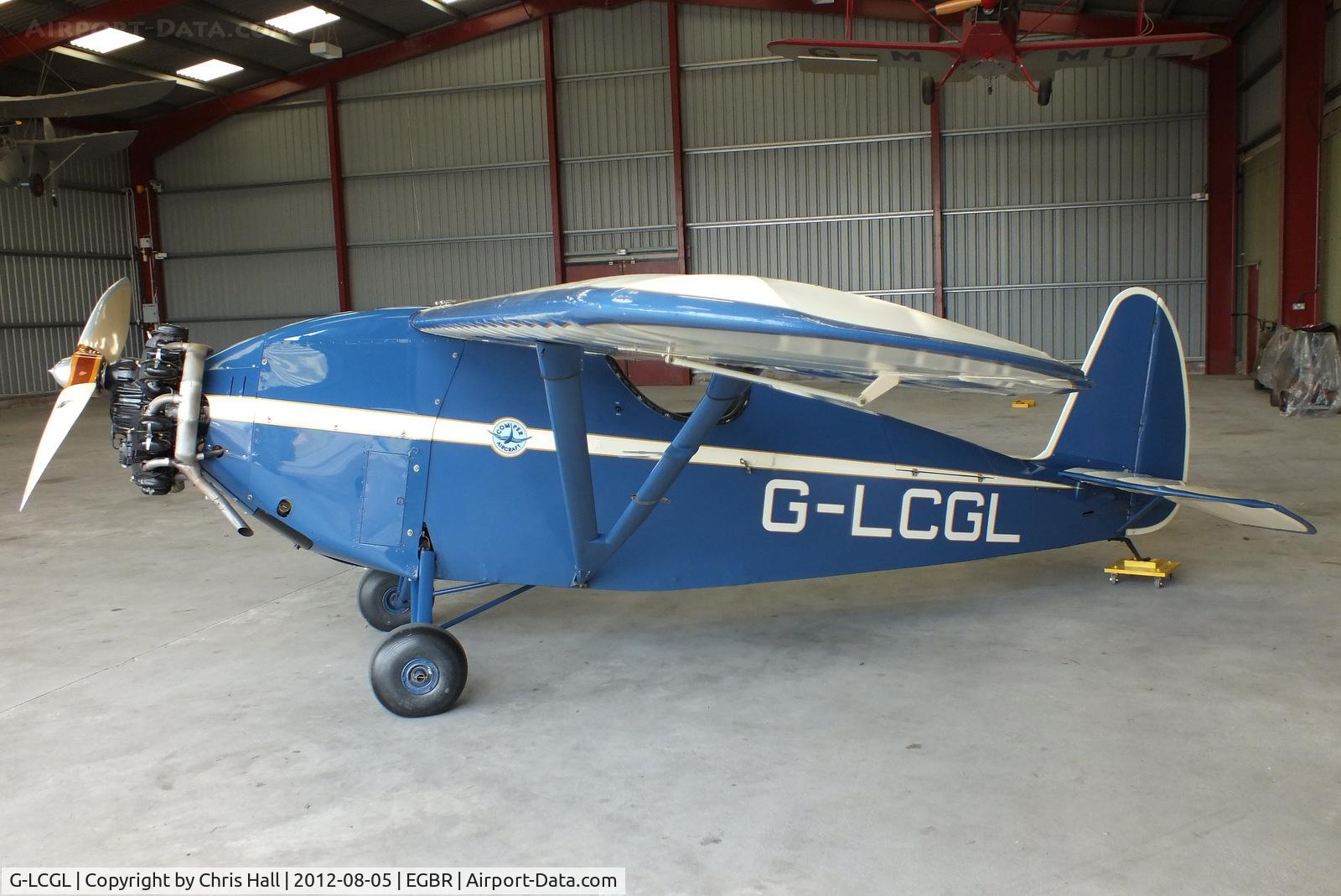 G-LCGL, 1993 Comper CLA7 Swift Replica C/N PFA 103-11089, The Real Aeroplane Club's Summer Madness Fly-In, Breighton