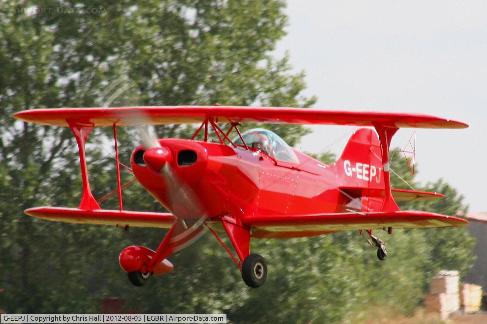 G-EEPJ, 1991 Pitts S-1S Special C/N PFA 009-11557, The Real Aeroplane Club's Summer Madness Fly-In, Breighton