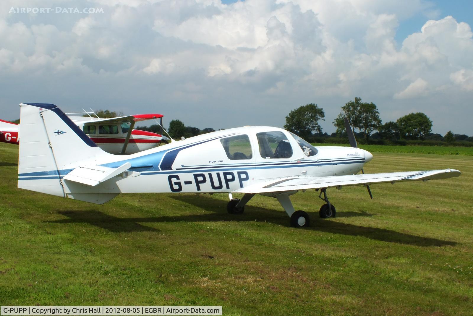 G-PUPP, 1973 Beagle B-121 Pup Series 2 (Pup 150) C/N B121-174, The Real Aeroplane Club's Summer Madness Fly-In, Breighton