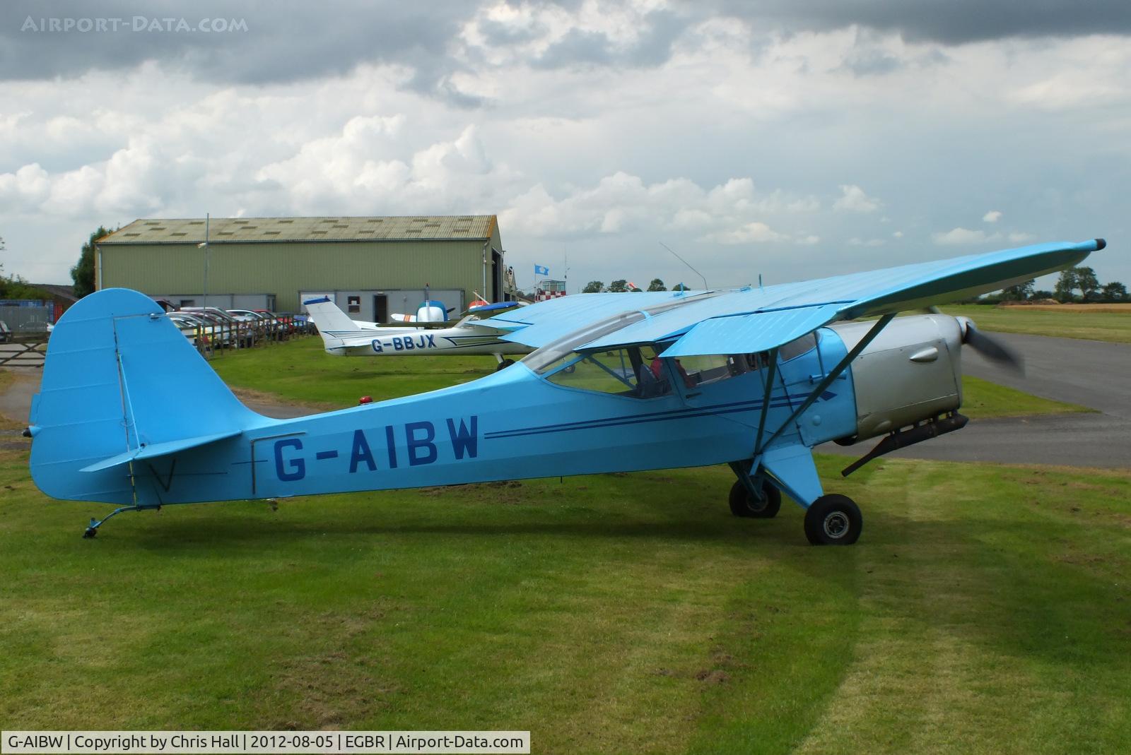 G-AIBW, 1946 Auster J-1N Alpha C/N 2158, The Real Aeroplane Club's Summer Madness Fly-In, Breighton